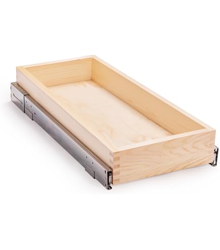 Amazon.com: Mulush 26''W x 21''D x 3''H Pull Out Cabinet Drawer